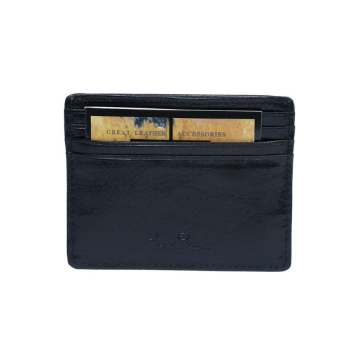 Кредитниця шкіряна Italico 2236 чорний
