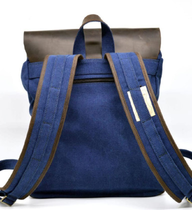 Unisex backpack canvas + leather RK-9001-4lx brand TARWA