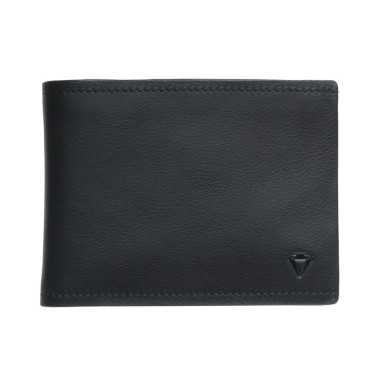 Leather wallet Diamante 2021 nero black