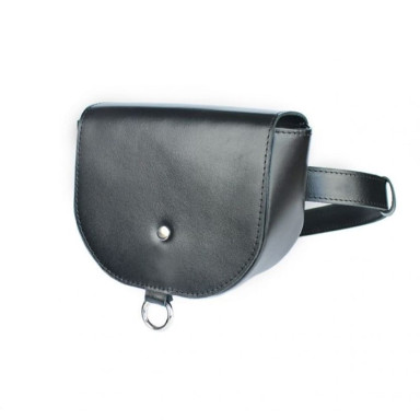 Ruby S women's leather bag black