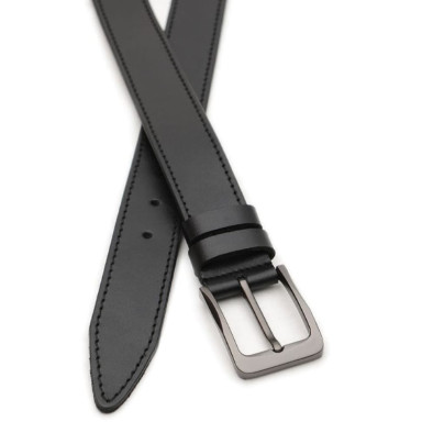 Кожаный мужской ремень V1125GX15-black