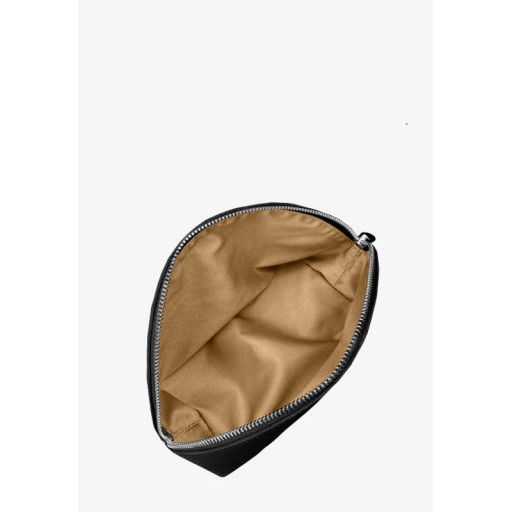 Жіноча шкіряна косметичка 8.0 Wings Чорна