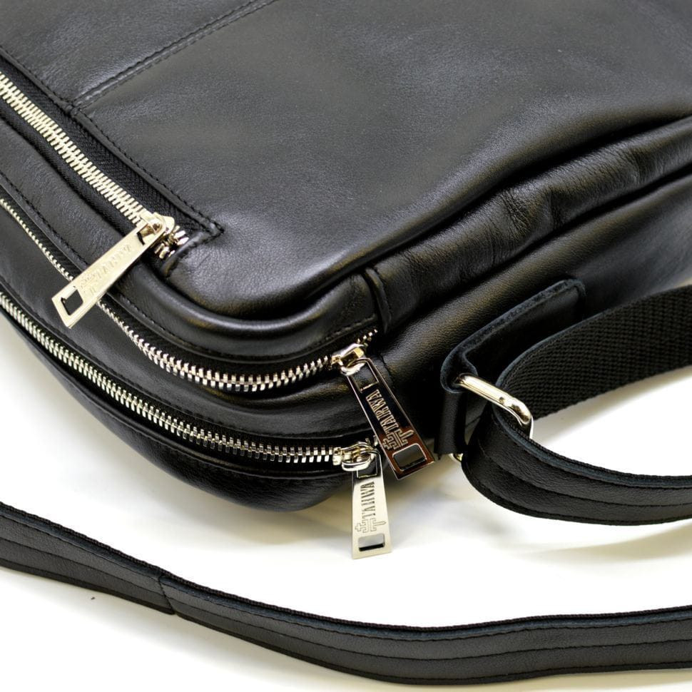 Шкіряна сумка-месенджер для чоловіків GA-60121-4lx бренду TARWA