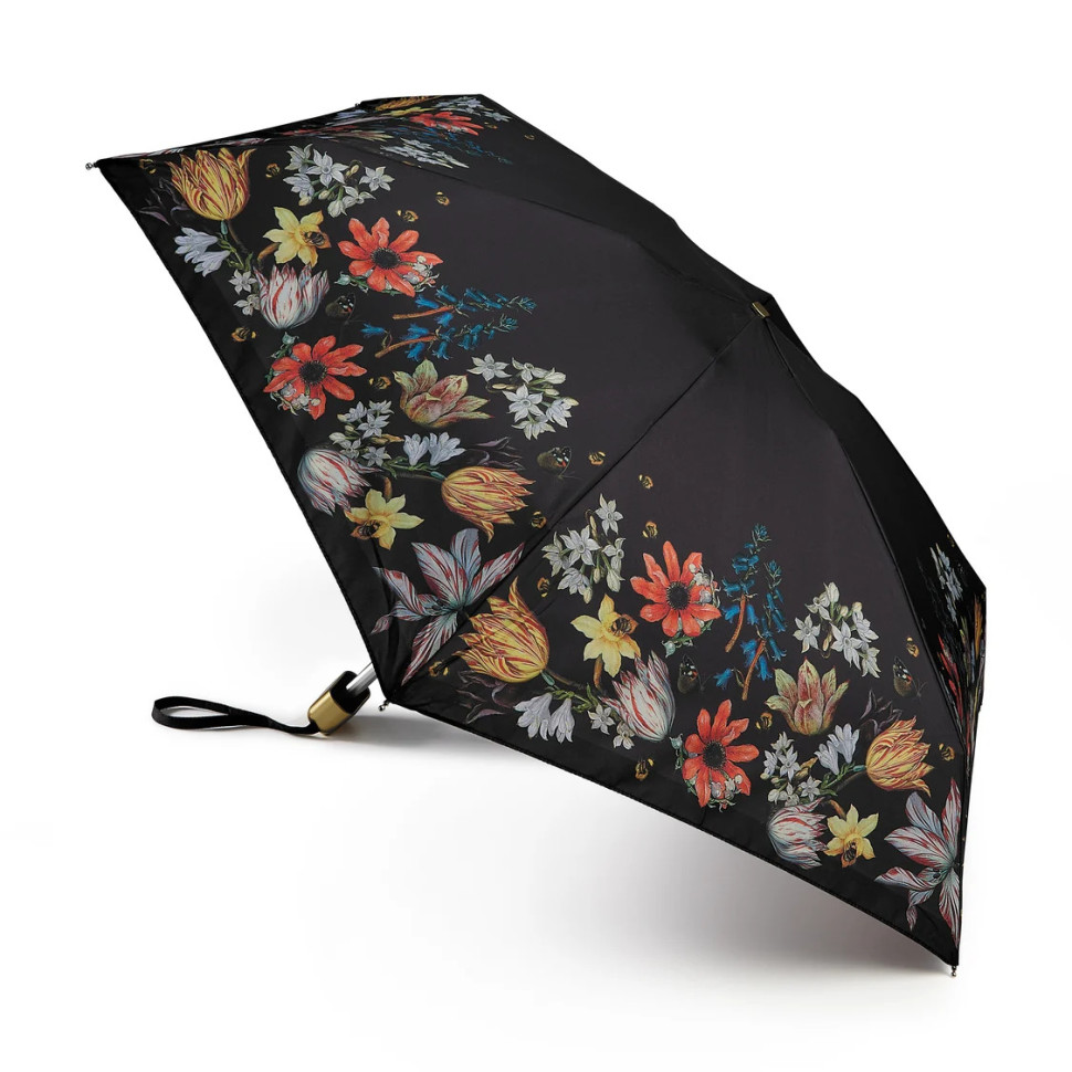 Міні парасолька жіноча Fulton L883-042137 National Gallery Tiny-2 UV Botanic Medley (Ботанічне попурі)