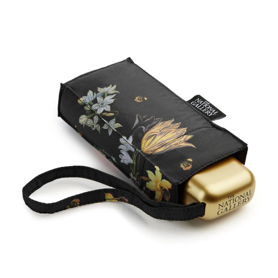 Міні парасолька жіноча Fulton L883-042137 National Gallery Tiny-2 UV Botanic Medley (Ботанічне попурі)