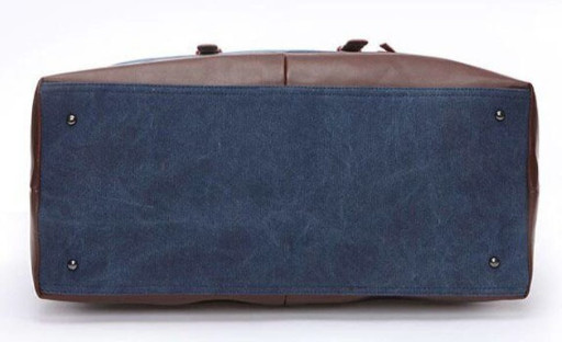 Сумка текстильна середня Vintage 20084 Синя