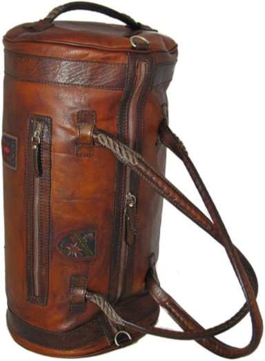 Pratesi BCL177 - Travel Bag Nordkapp in cow leather Bruce Cherry