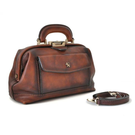 Pratesi BCL562/P - Лікар лайка 562/P in cow leather Bruce Cherry