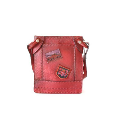 Pratesi BCL181/20 - Bakem Small Bag in cow leather Bruce Cherry