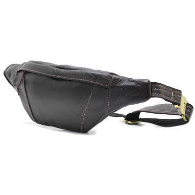 Bananka leather waist bag LIMARY Lim-525FC dark brown floatar