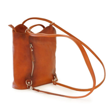 Pratesi BCL465 - Consuma Shoulder Bag in cowhide leather Bruce Cherry