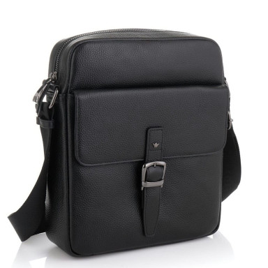 Soft leather purse DER FLINGER DF2019932-1 black