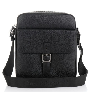 Soft leather purse DER FLINGER DF2019932-1 black