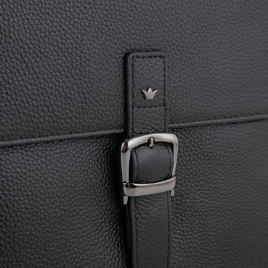 Soft leather purse DER FLINGER DF2019932-1 black