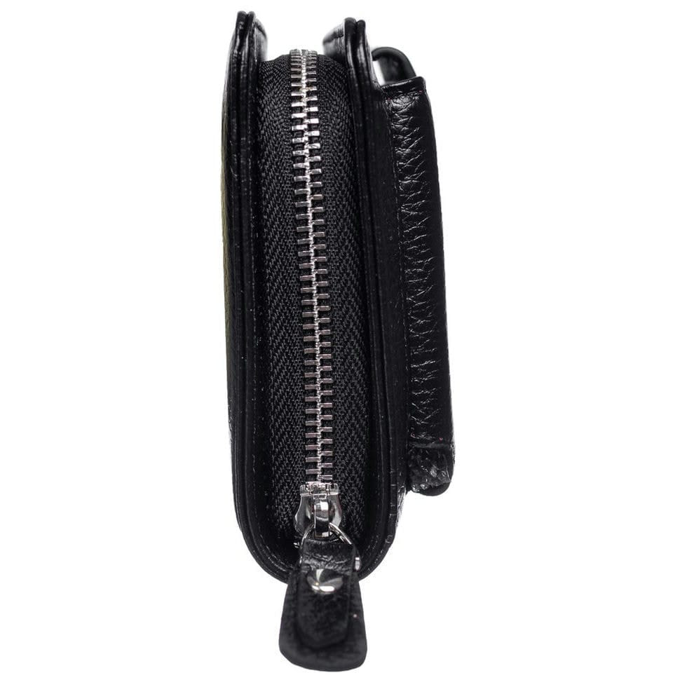 Гаманець жіночий шкіряний Desisan 908-11 чорний флотар