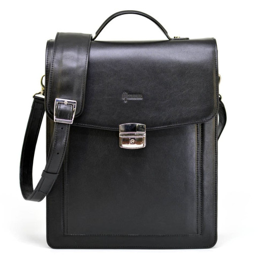 Барсетка шкіряна чоловіча на два відділення TARWA GA-1426 велика A4