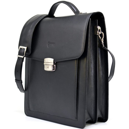 Барсетка шкіряна чоловіча на два відділення TARWA GA-1426 велика A4