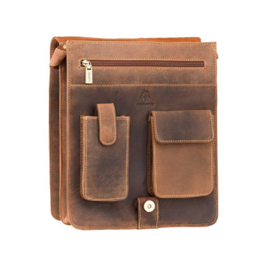Сумка чоловіча Visconti 18410 Jasper (Oil Tan)