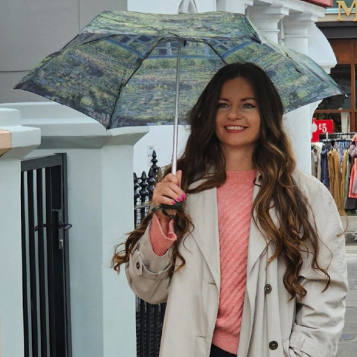 Парасолька жіноча Fulton National Gallery Tiny-2 L794 Water Lily Pond (Пруд)