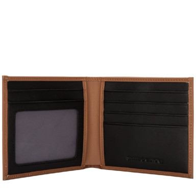 Men's wallet Smith & Canova 90015 Asquith (Black-Tan)