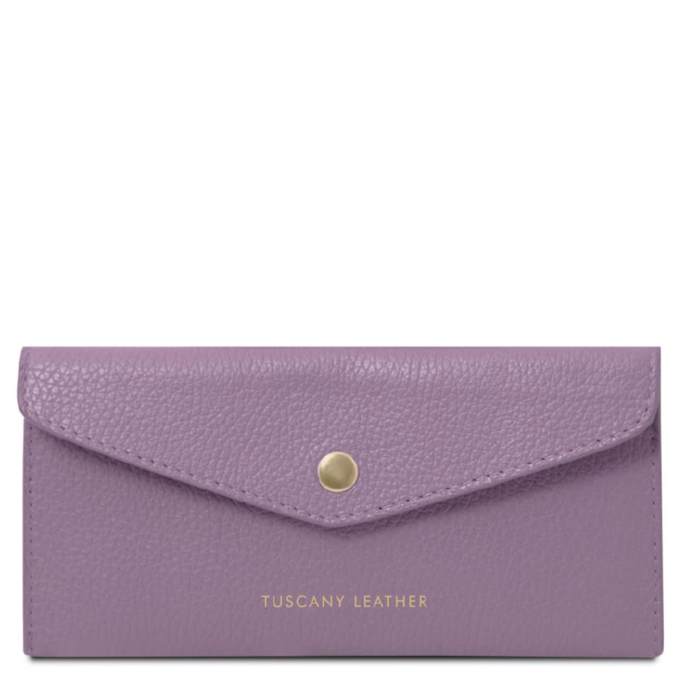 Жіноча шкіряна сумка конверт Tuscany Leather TL142322