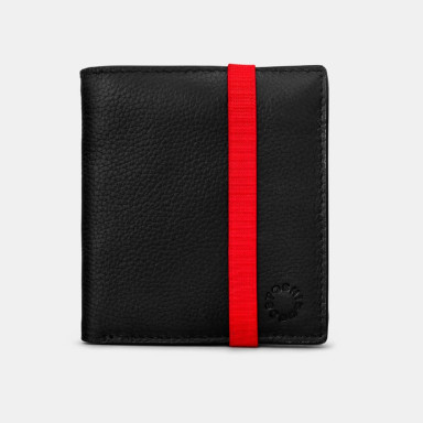 Mens wallet Yoshi Y2035E 17 1 Elastic (Black)