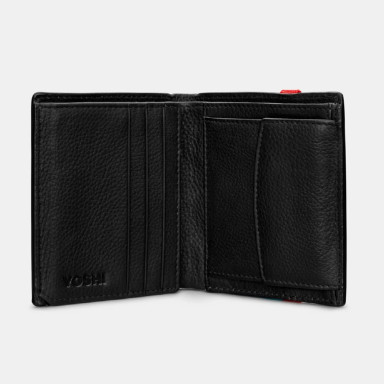 Mens wallet Yoshi Y2035E 17 1 Elastic (Black)