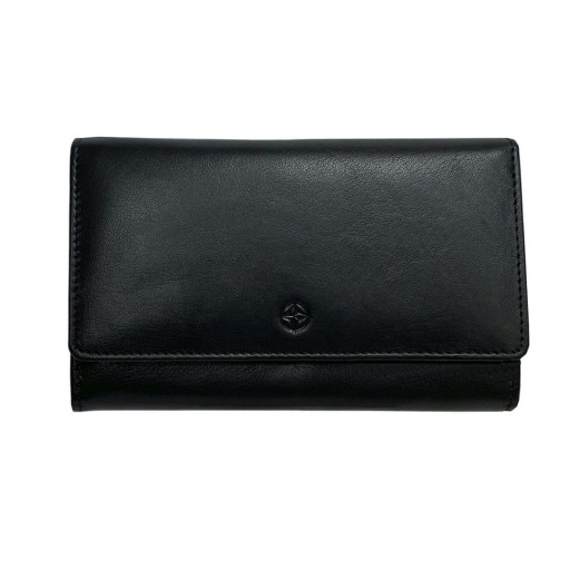 Шкіряне портмоне Cortina 5008 nero чорний