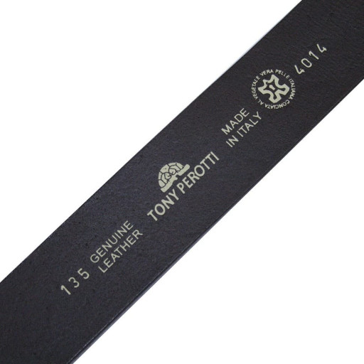 Шкіряний ремень 4014 moro коричневий TONY PEROTTI