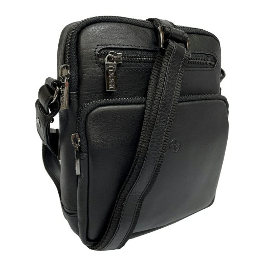 Сумка шкіряна Cortina 6048 чорний