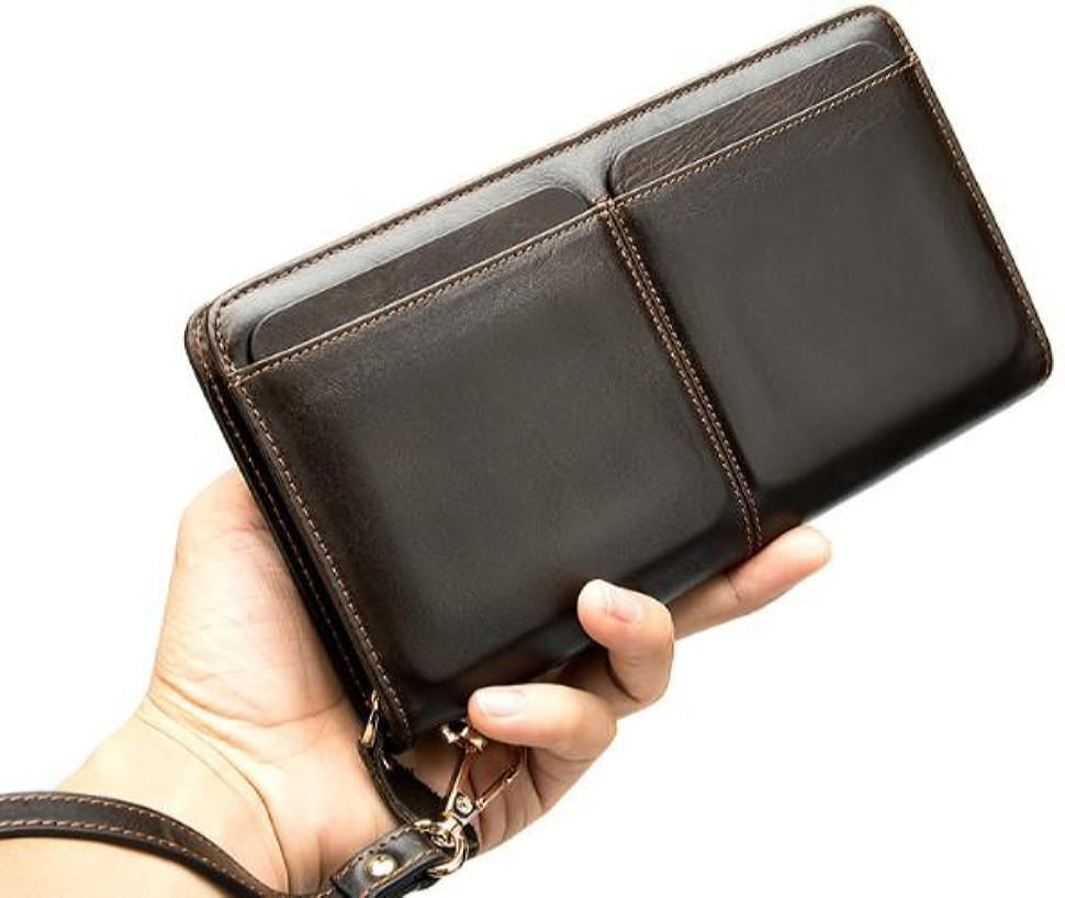 Клатч чоловічий коричневий MS Ms007B