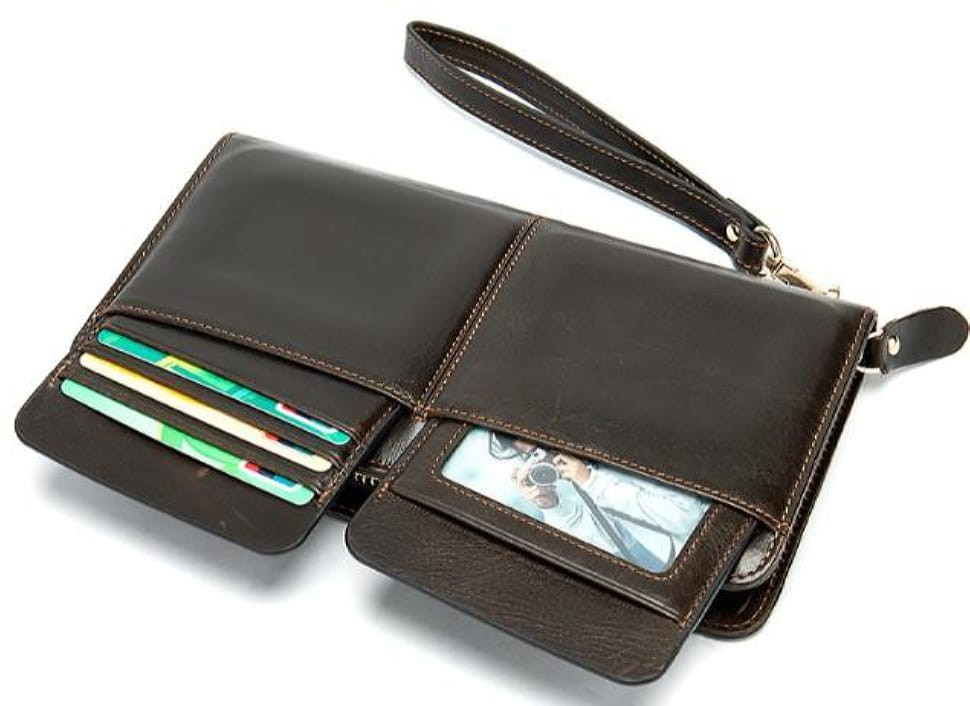 Клатч чоловічий коричневий MS Ms007B