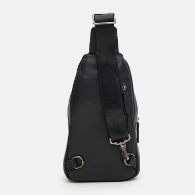 Мужской кожаный рюкзак Ricco Grande K16165a-black