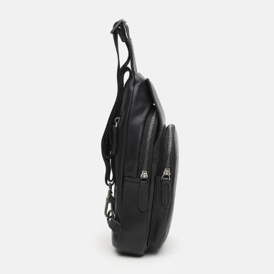 Мужской кожаный рюкзак Ricco Grande K16165a-black