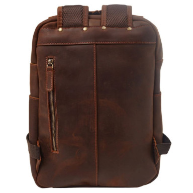 Шкіряний рюкзак BUFFALO BAGS M2254C коричневий нубук