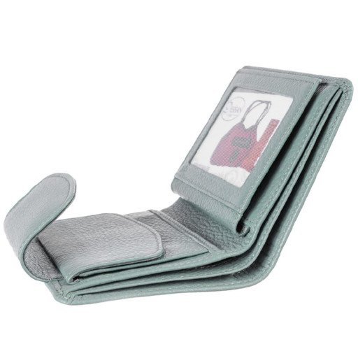 Гаманець жіночий шкіряний Desisan 086-752 бірюзовий