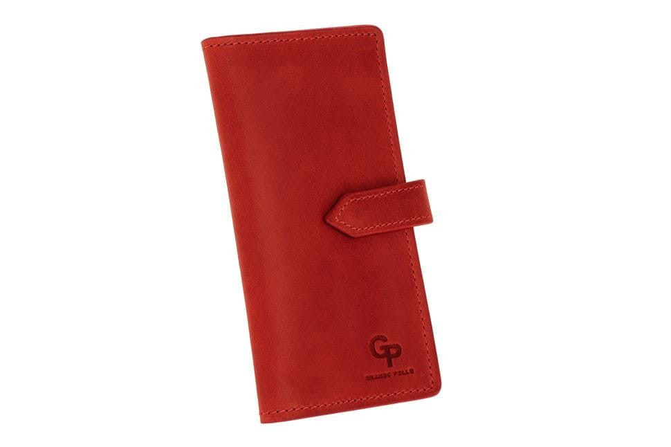 Wallet, red Grande Pelle 523160