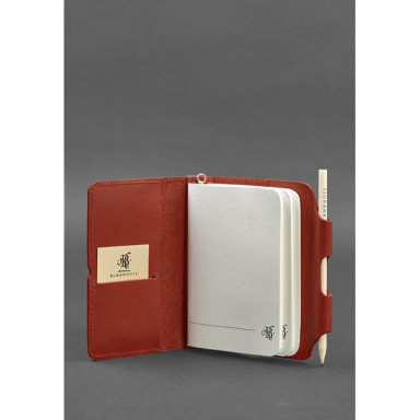 Women's leather notebook (Soft-beech) 3.0 coral
