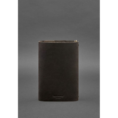 Leather notebook soft beech 7.0 dark brown