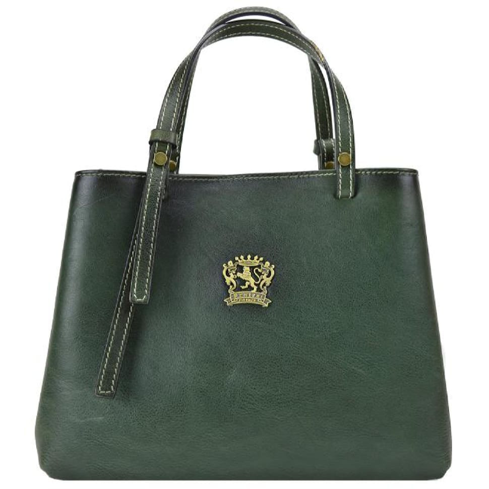 Pratesi BVS487 - Camperiti B487 Lady Bag in cow leather Camperiti B487 Dark Green