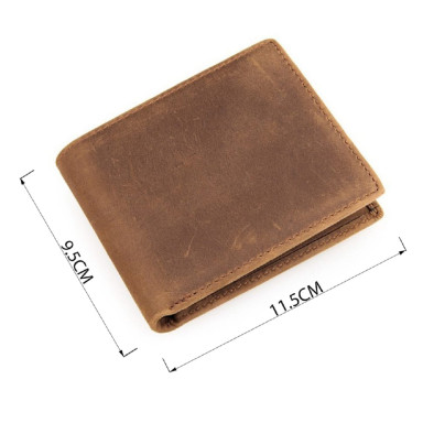 Men's Wallet Vintage 14439 Brown