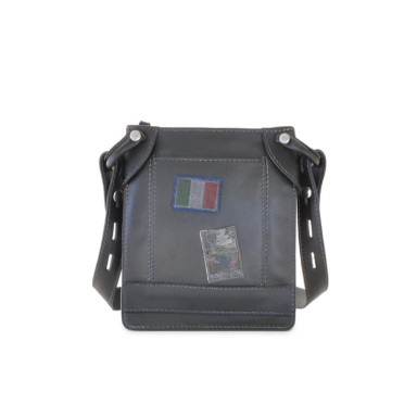 Pratesi BNE181/20 - Bakem Small Bag in cow leather Bruce Black