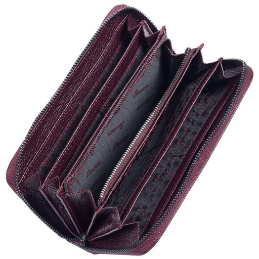 Гаманець жіночий шкіряний Desisan 09-339 бордо флотар