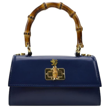 Pratesi RBL298/20 - Castalia R298/20 Lady Bag in cow leather Castalia R298/20 Blue