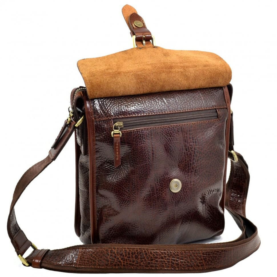 Барсетка м'яка шкіряна Tony Bellucci 5039-896 рудий флотар