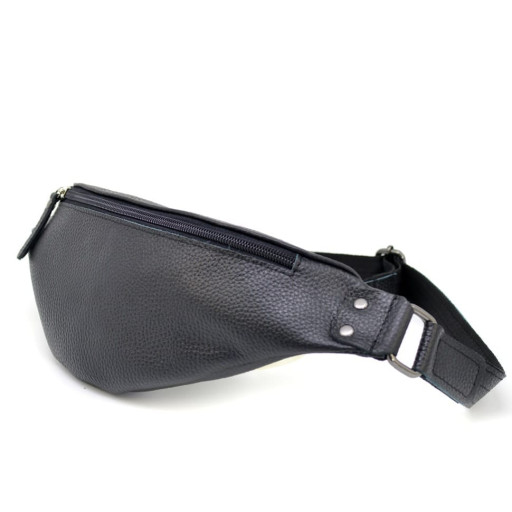 Сумка шкіряна сумка бананка чоловіча або жіноча TARWA FA-455-3md