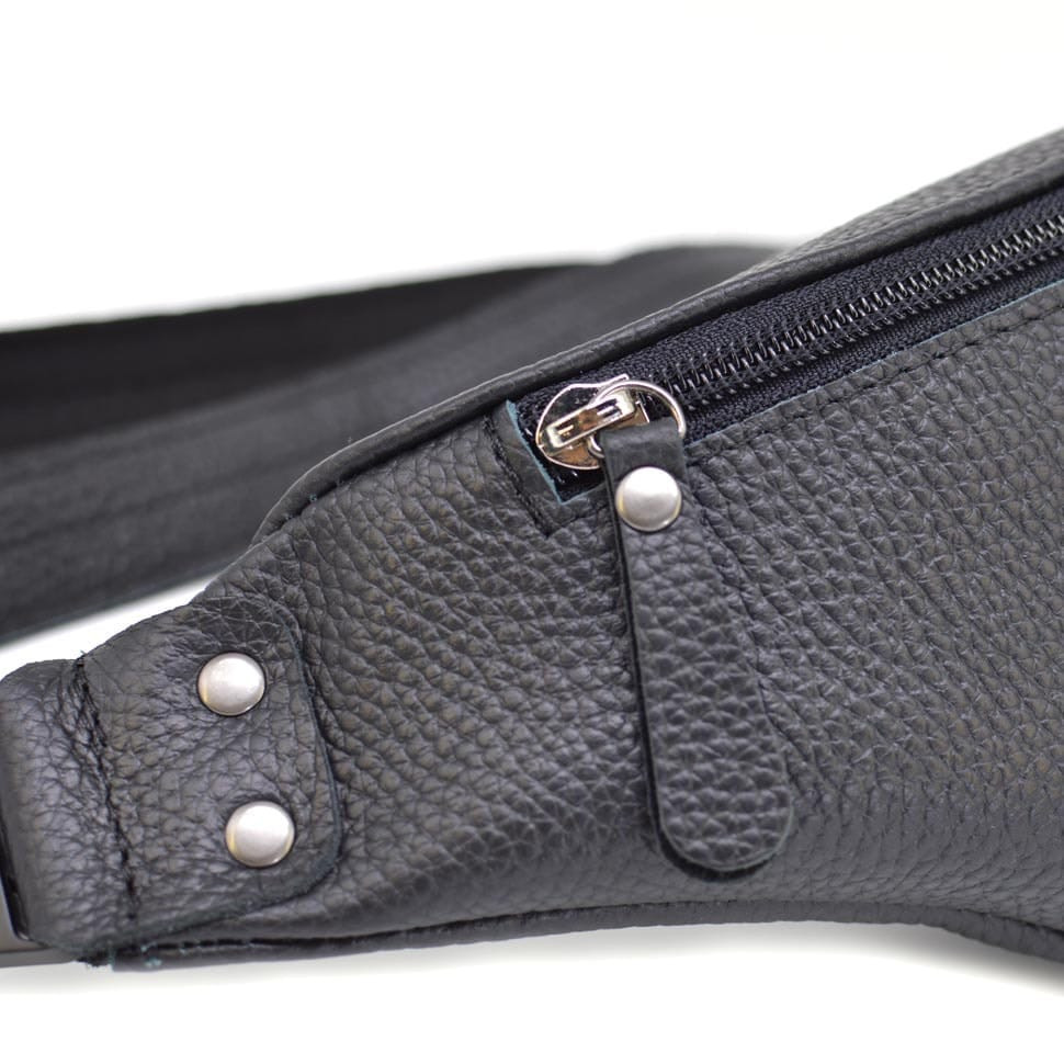 Сумка шкіряна сумка бананка чоловіча або жіноча TARWA FA-455-3md