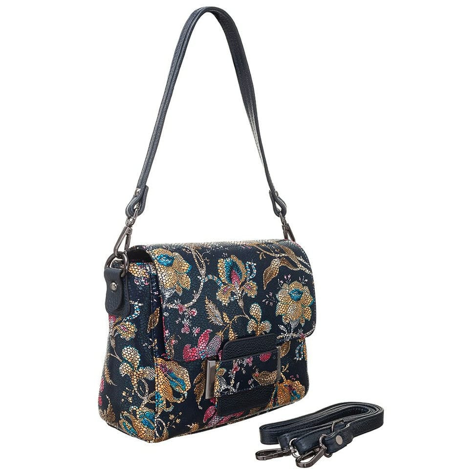 Сумка жіноча шкіряна Desisan 2045-415 хохлома