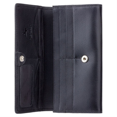 Гаманець жіночий Visconti HT35 Buckingham c RFID (Black)