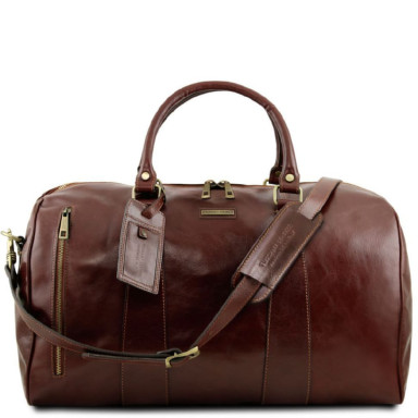 TL Voyager Travel leather duffle bag - Large size Tuscany TL141794